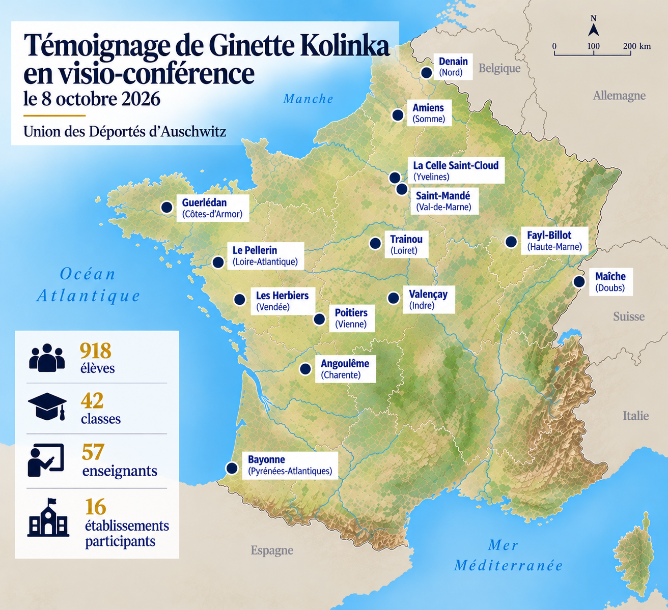 Ginette Kolinka, France, le 8 octobre 2026